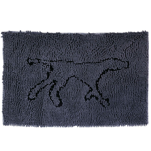 Tall Tails Wet Paws Absorbent Charcoal Dog Mat 30