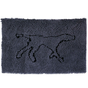 Tall Tails Wet Paws Absorbent Charcoal Dog Mat 30" - 20"