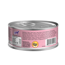 Load image into Gallery viewer, Lotus Grain-Free Just Juicy Turkey Stew Canned Cat Food Case 24 x 150g