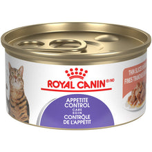 Load image into Gallery viewer, Royal Canin Feline Health Nutrition Appetite Control Spayed &amp; Neutered Thin Slices in Gravy Canned Cat Food CASE 24 x 85g