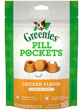 Pill Pockets Chicken Tabs Dog Treats