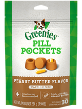 Load image into Gallery viewer, Pill Pockets Peanut Butter Caps Dog Treats