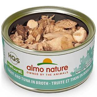 Almo Trout & Tuna Cat Food
