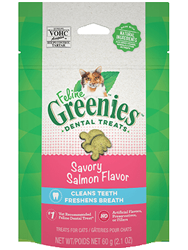 Greenies Salmon Cat Treats Critters Pet Health Store