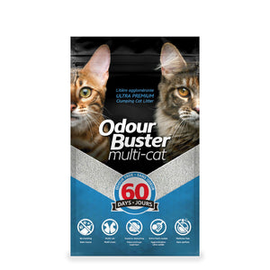 Odour Buster Multi-Cat 12kg Cat Litter