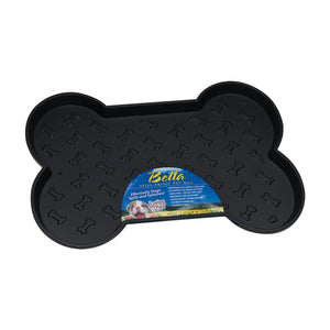 Bella Spill Proof Black Dog Mat