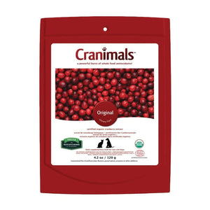 Cranimals Urinary Original Certified Organic Cranberry Extract Supplement 120g