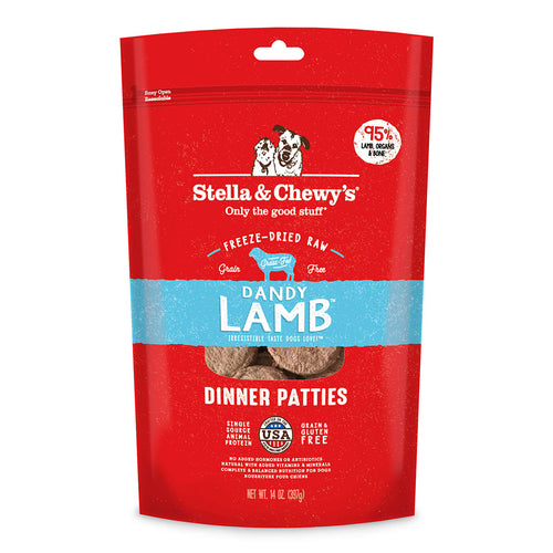 Stella & Chewy's 397g Lamb Dinner Freeze Dried Dog Food
