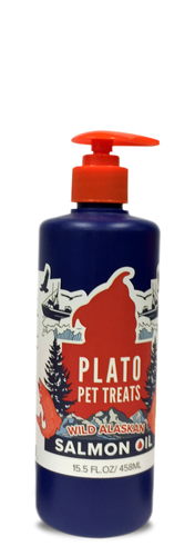 Plato Wild Alaskan Salmon Oil 458ml