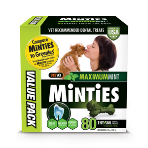 Minties Maximum Mint Tiny/Small Dental Chews