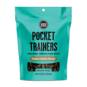 BIXBI Pocket Trainers Peanut Butter Flavor 170g Dog Treats