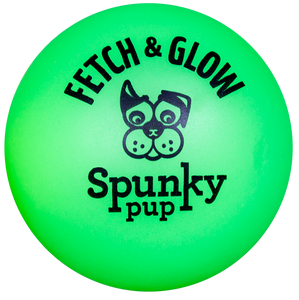 Glow ball dog toy sale