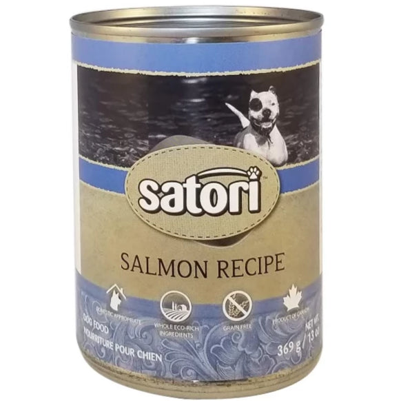 Satori 369g Salmon Canned Dog Food - Long Term Out of Stock