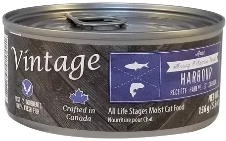 Vintage Harbour Salmon & Herring Moist Cat Food - Long Term Out of Stock