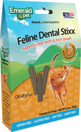 Emerald Pet Feline Dental Stixx Chicken & Pumpkin 102g Cat Treats