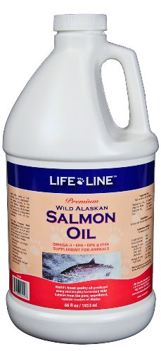 LifeLine Salmon Oil 3.785L Skin & Coat Supplement
