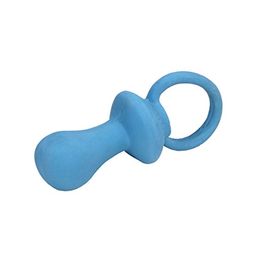 Rascals Latex Pacifier Blue Dog Toy
