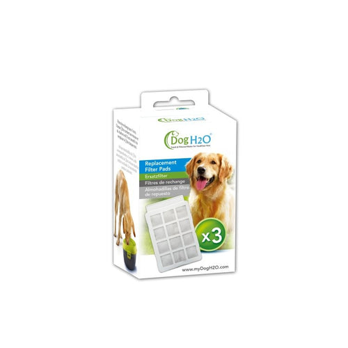 H2O Replacement Filters for Drinking Fountains Dog & Cat 3 Pack