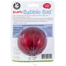 Load image into Gallery viewer, Pet Qwerks Blinky Babble Large Ball