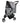 Dogline Pet Stroller Grey