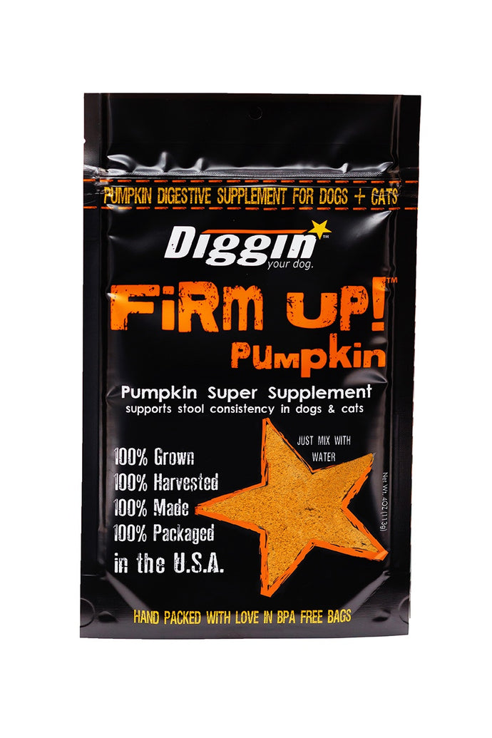 Diggin Your Dog 113g Firm Up! Pumpkin Supplement