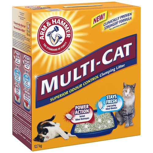 Arm & Hammer Multi-Cat Baking Soda 12.7KG Cat Litter