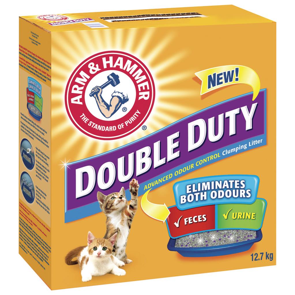 Arm & hammer best sale double duty cat litter