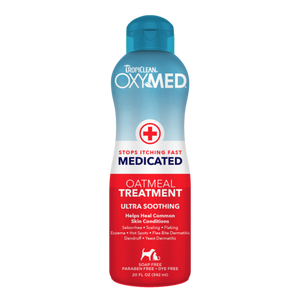 Tropiclean OxyMed Medicated Oatmeal Treatment 592ml Dog & Cat