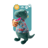 Fringe Studio It's 5 O'Clock Somewhere Plush Dog Toy