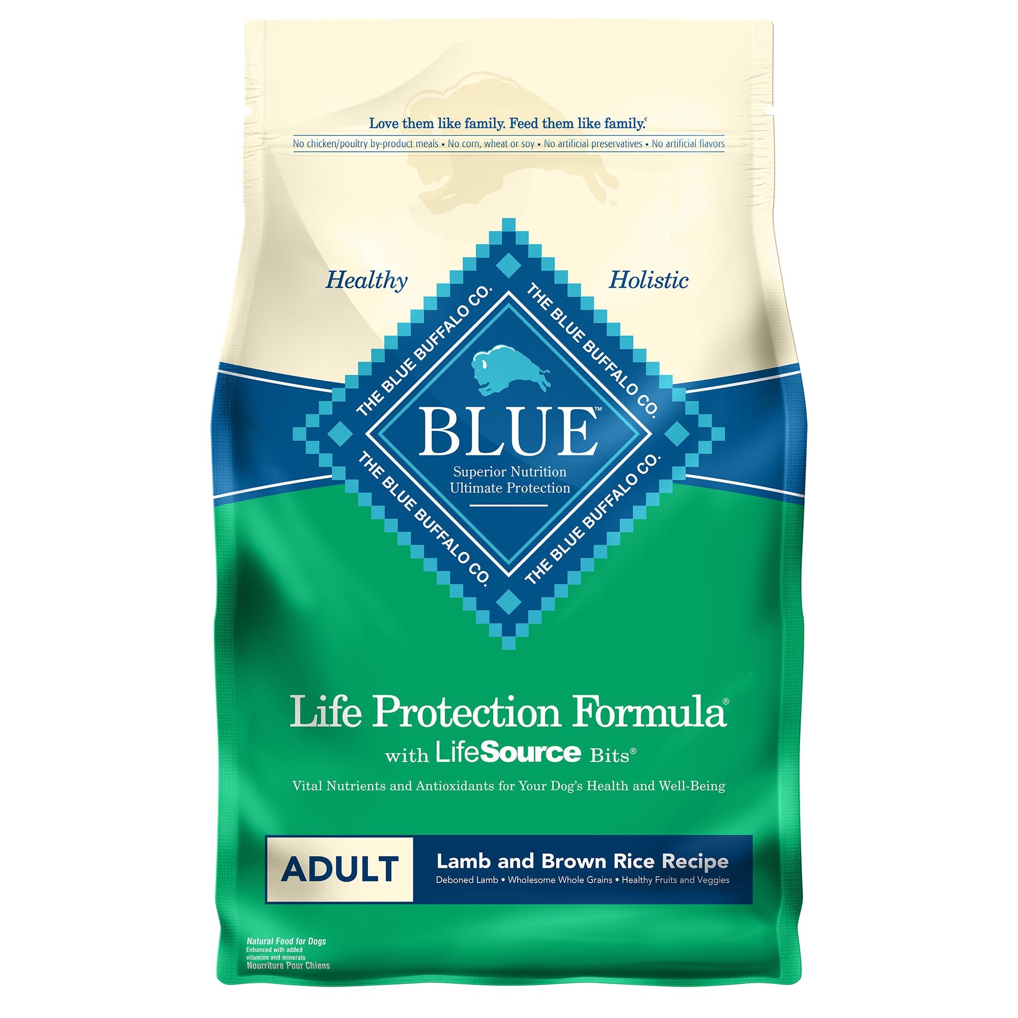 Blue Buffalo Life Protection Formula Adult Dog Lamb Brown Rice