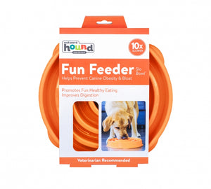 Outward Hound Fun Slow Feeder Orange