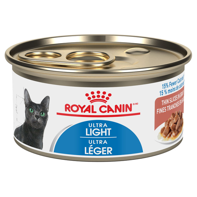 Royal Canin Feline Care Nutrition Ultra Light Thin Slices in Gravy Canned Cat Food