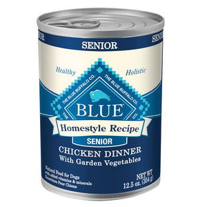 Blue Buffalo Homestyle Recipe Senior Chicken Dinner Canned Dog Food