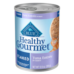 Blue Buffalo Healthy Gourmet Flaked Tuna in Gravy Adult Canned Cat Food