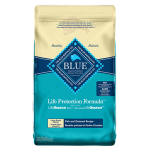 Blue Buffalo Life Protection Formula Large Breed Adult Fish Oatmeal Critters Pet Health Store