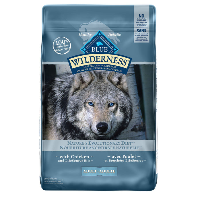 Blue Buffalo Wilderness Adult Chicken 10.89kg Dog Food