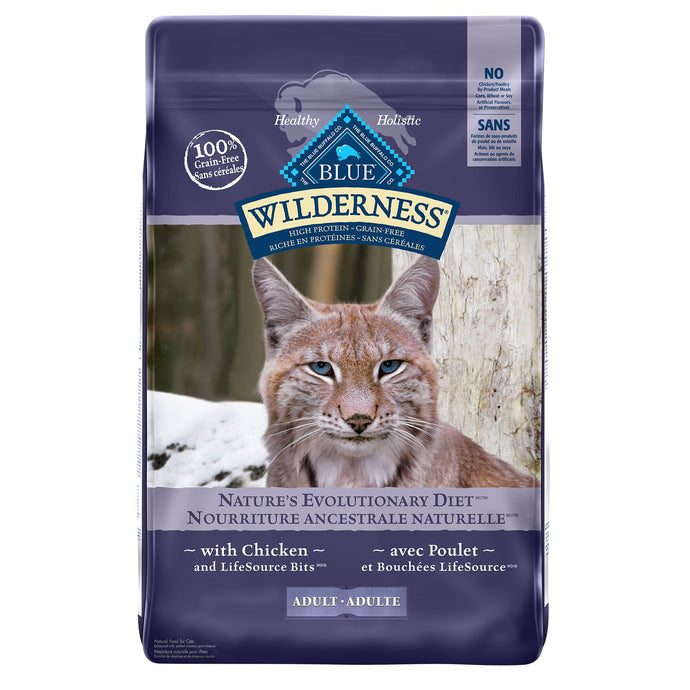 Blue Buffalo Wilderness Grain Free Adult Chicken Cat Food