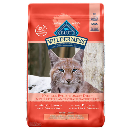 Blue Buffalo Wilderness Grain Free Indoor Weight Control Adult 4.99kg Cat Food