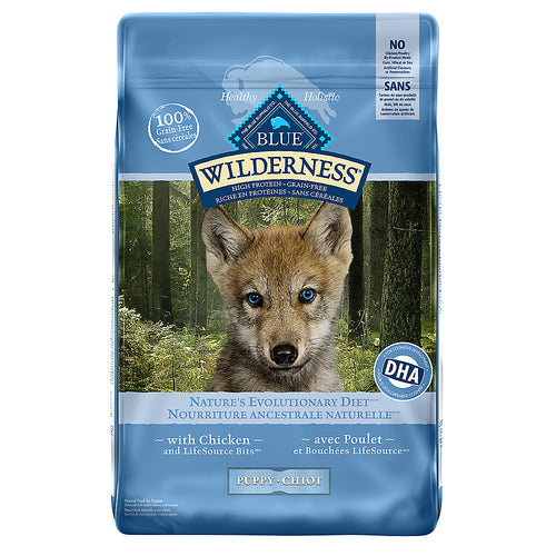 Blue Buffalo Wilderness Puppy Chicken 10.89kg Dog Food