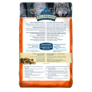 Blue Buffalo Wilderness Large Breed Adult Chicken 10.89kg Dog Food