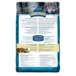 Blue Buffalo Wilderness Adult Large Breed Healthy Weight Chicken 10.89kg Dog Food
