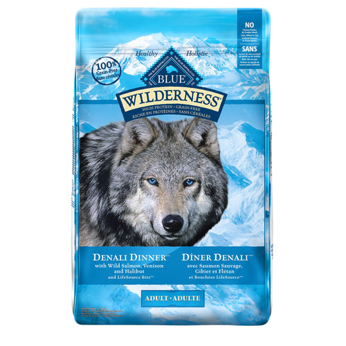 Blue Buffalo Wilderness Denali Dinner Adult Salmon 9.9kg Dog Food