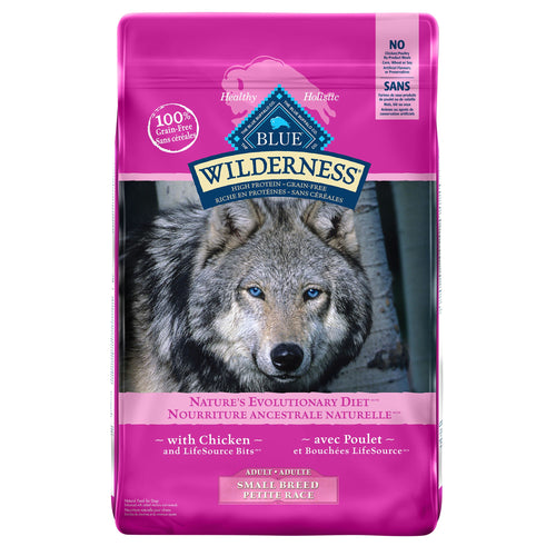 Blue Buffalo Wilderness Small Breed Adult Chicken Dog Food