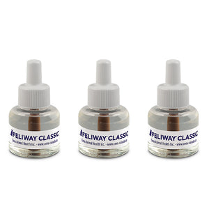 Feliway Classic Calming Diffuser Refill 48ml 3 Pack for Cats