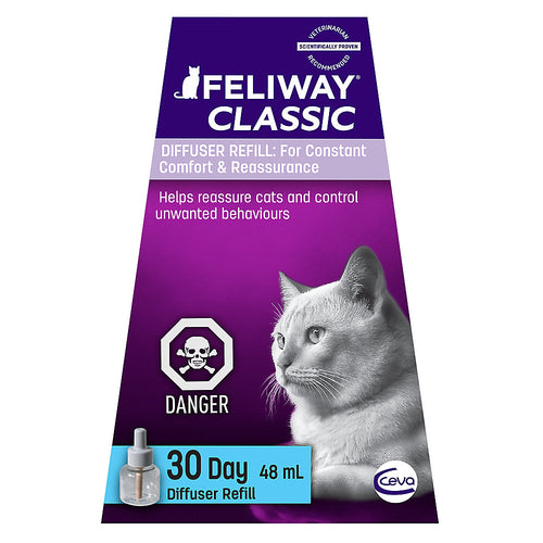Feliway Classic Calming 30 Day Diffuser Refill 48ml for Cats