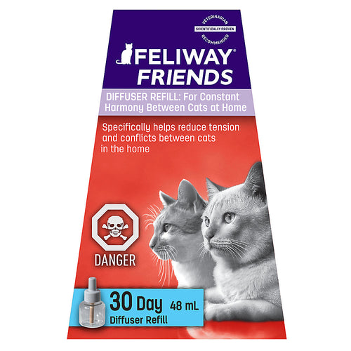 Feliway Friends Calming 30 Day Diffuser Refill 48ml for Cats