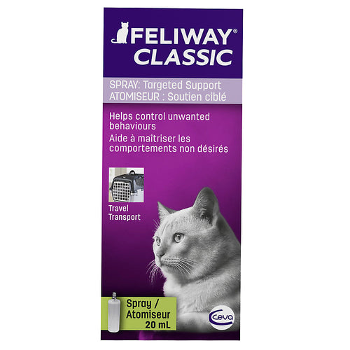 Feliway Classic Calming Spray 20ml for Cats