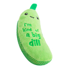 Load image into Gallery viewer, Petstages Crunchy Green Pickle Catnip Dental Cat Toy