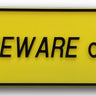 Sign "Beware of Dog"