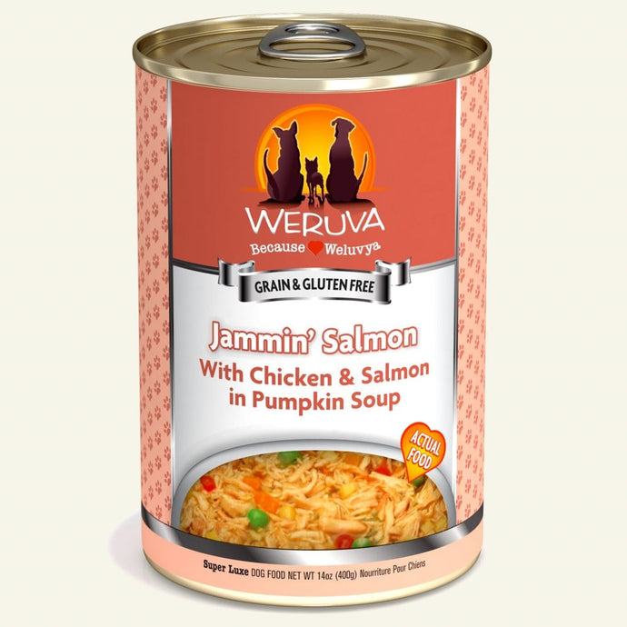 Weruva 400g Jammin Salmon Dog Food